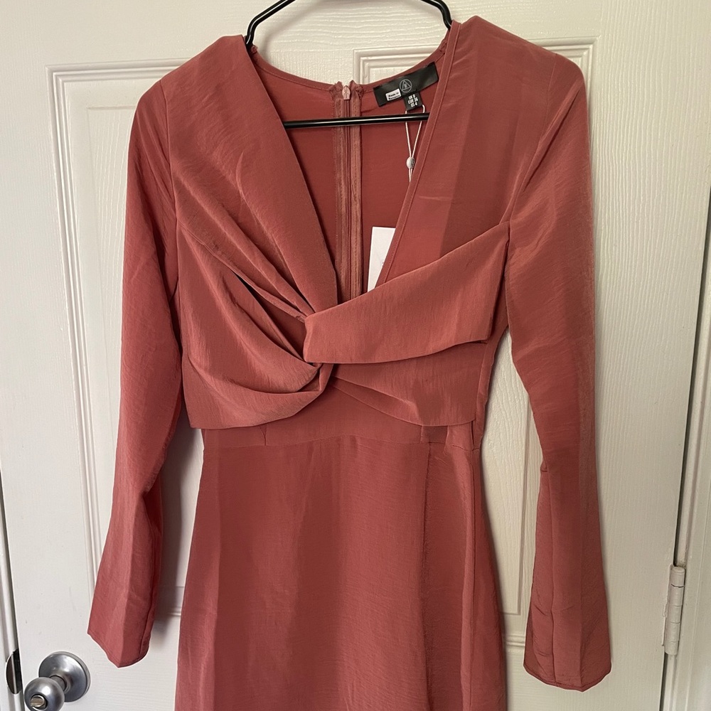 Misguided Pink Dress